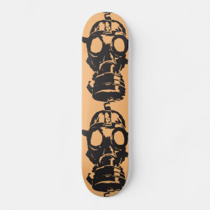 GAS MASK SKATEBOARD