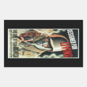 Gas Mask Sticker
