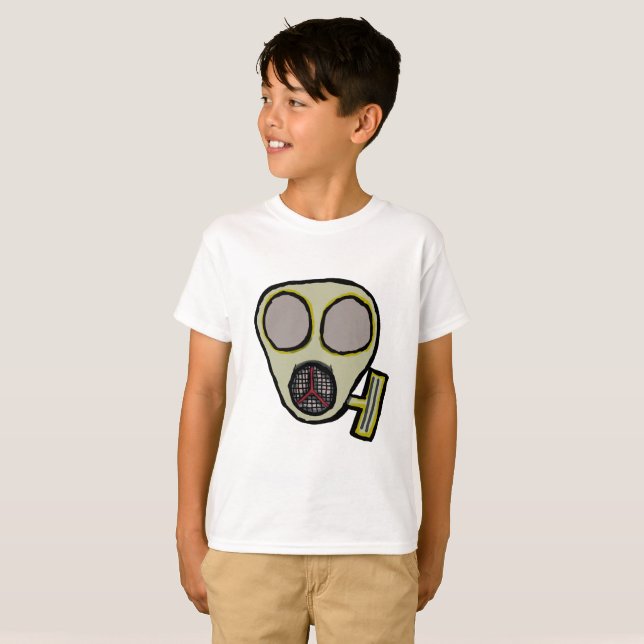 Gas Mask T-Shirt (Front Full)