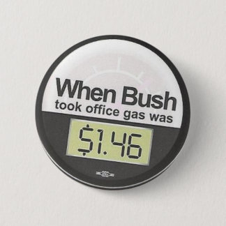 Gas price 2 inch round button