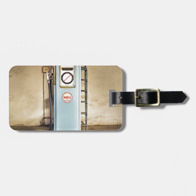 gas-pump luggage tag (Front Horizontal)