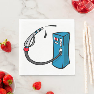 Gas Pump Napkin