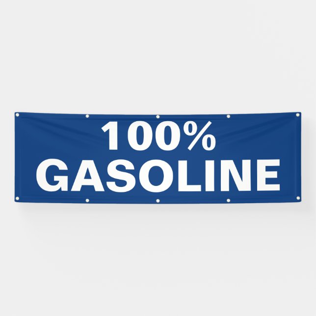 Gas Station Business Outdoor Banner (Horizontal)