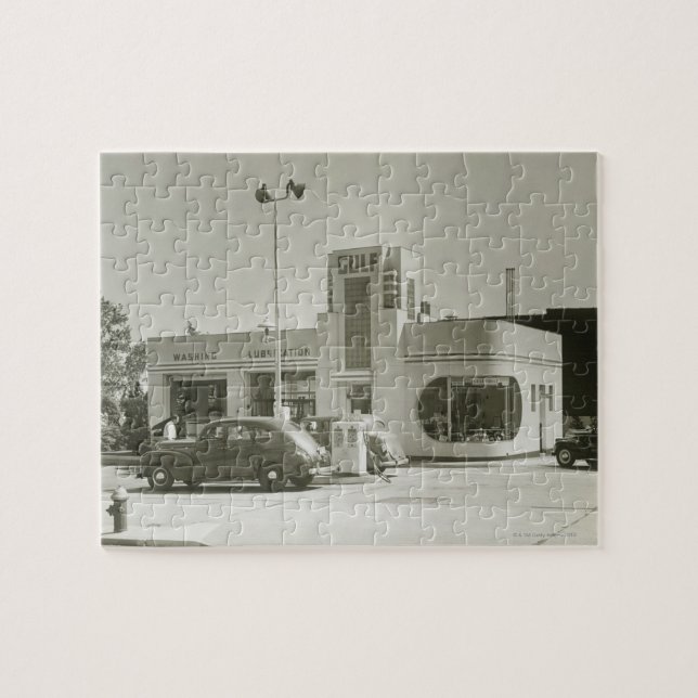 Gas Station Jigsaw Puzzle (Horizontal)