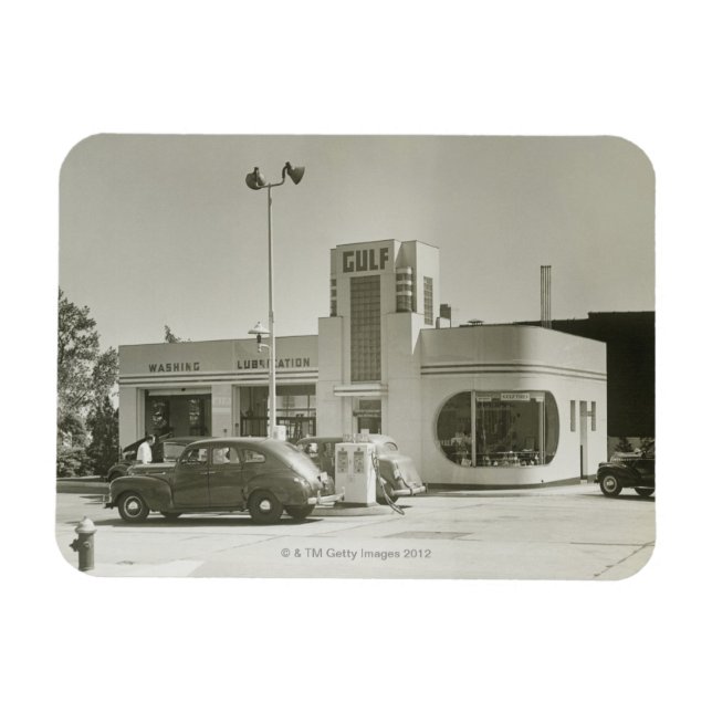 Gas Station Magnet (Horizontal)