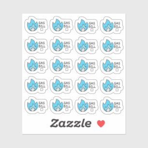 Gas Utility Bill Mini Budgeting Bujo Planner