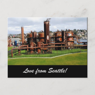 Gas Works Park Seattle Postcard