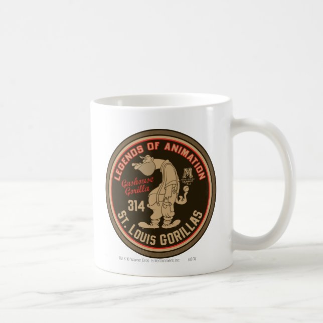 Gashouse Gorillas Logo Feat. Pitcher Coffee Mug (Right)
