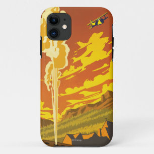 Gasket Geyser Illustration iPhone 11 Case