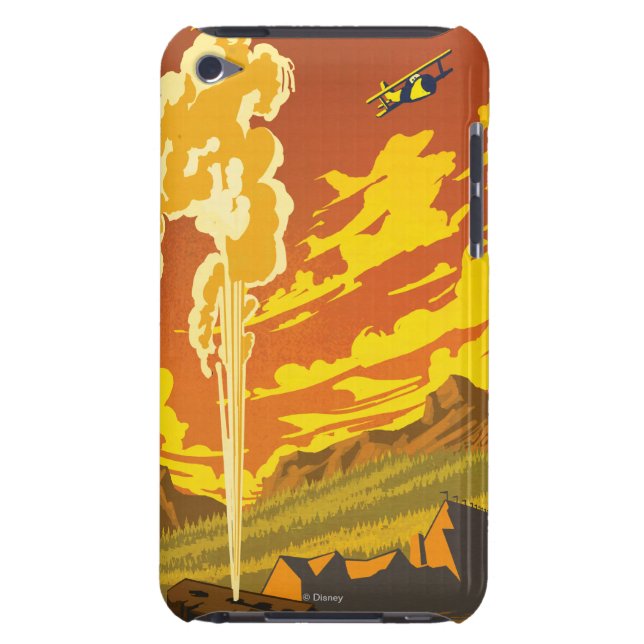 Gasket Geyser Illustration iPod Touch Case (Back)