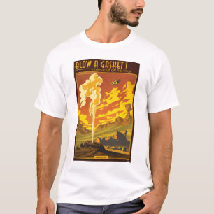 Gasket Geyser Illustration T-Shirt