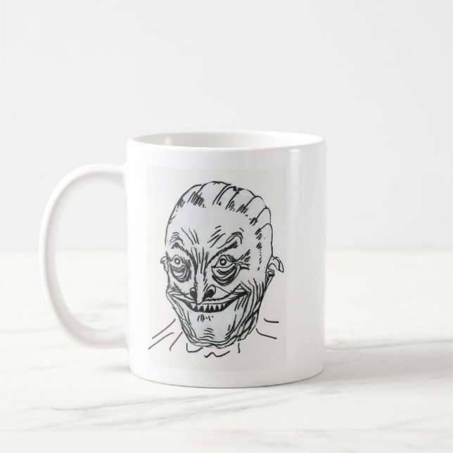 Gaslight gothique Monster Zendula Café Mug (Gauche)