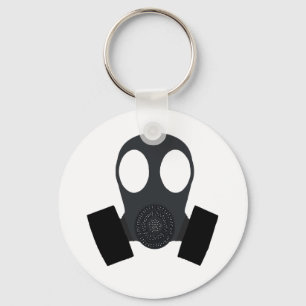 Gasmask Gas Mask Keychain
