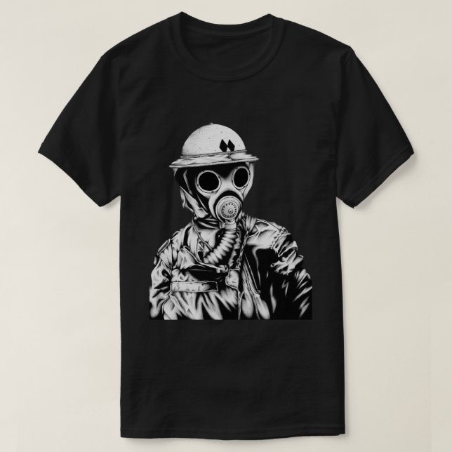 Gasmask T-Shirt (Design Front)