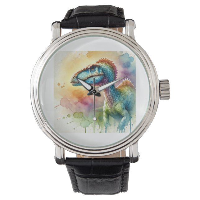 Gasosaurus 200924AREF143 - Watercolor Watch (Front)
