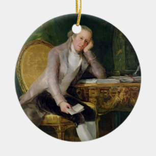 Gaspar Melchor de Jovellanos, 1797-98 (oil on canv Ceramic Ornament
