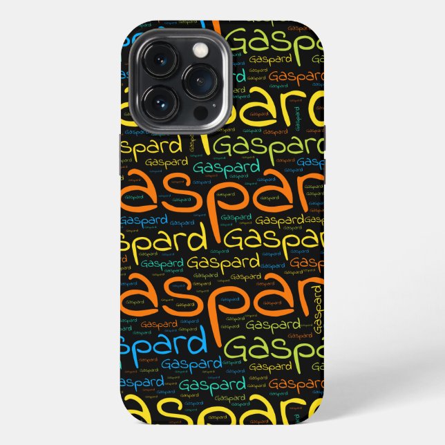 Gaspard iPhone Case (Back)