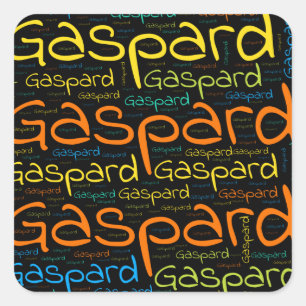 Gaspard Square Sticker