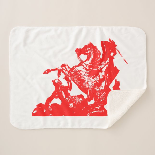Gaspard's Children Flag - Small Sherpa Blanket (Front (Horizontal))