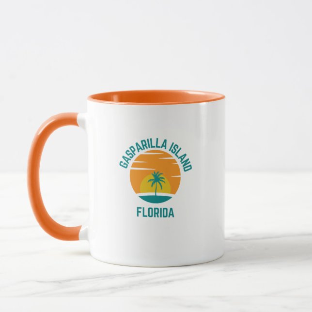 Gasparilla Island Floride Café Mug (Gauche)