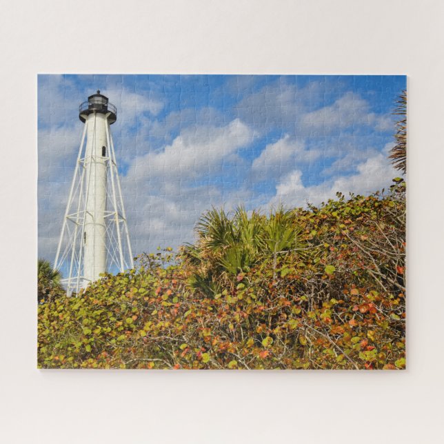 Gasparilla Island LIghthouse - 16x20 - 520 pcs Jigsaw Puzzle (Horizontal)