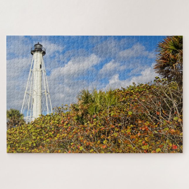 Gasparilla Island Lighthouse - 20x30 - 1014 pcs Jigsaw Puzzle (Horizontal)