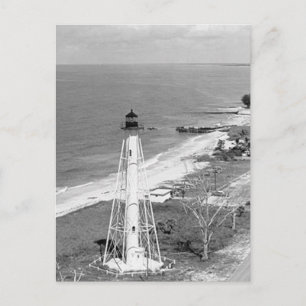 Gasparilla Island Rear Range Lighthouse Postcard