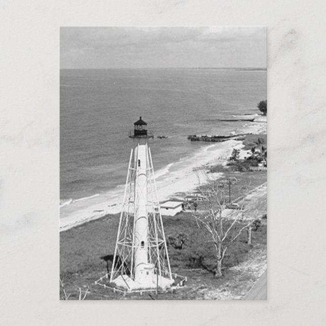 Gasparilla Island Rear Range Lighthouse Postcard (Front)