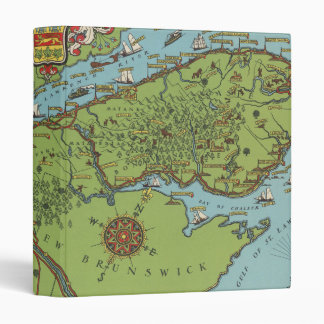 Gaspe Peninsula, Canada Map Binder