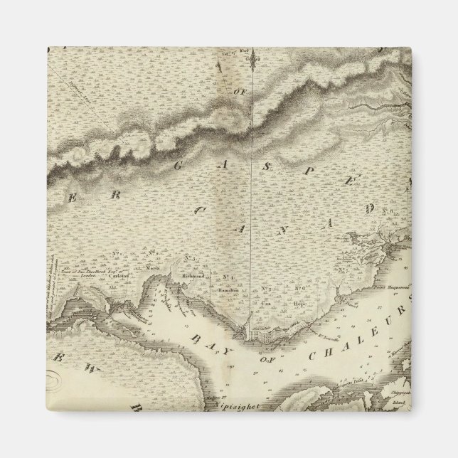 Gaspe Peninsula Magnet (Front)
