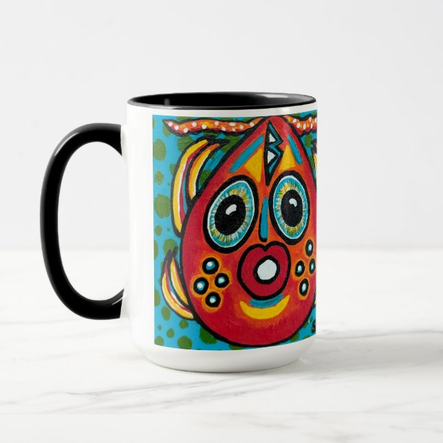 "Gasping Gilda" 11oz beverage mug (Left)