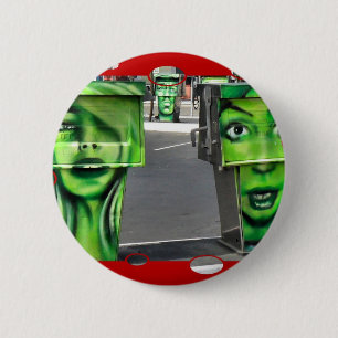 Gasps Pumps 2 Inch Round Button