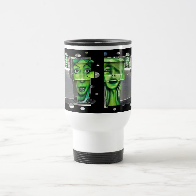 Gasps Pumps Travel Mug (Center)