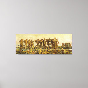 Gassed by John Singer Sargent World War I Canvas Print