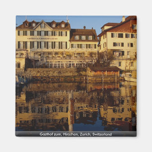 Gasthof zum, Hirschen, Zurich, Switzerland Magnet