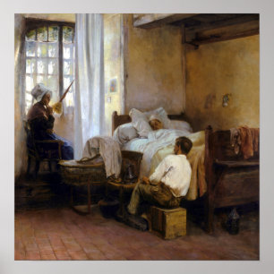 Gaston La Touche The First Born Poster
