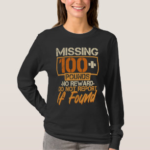 Gastric 100 Pounds Lost Bariatric Surgery Weight L T-Shirt