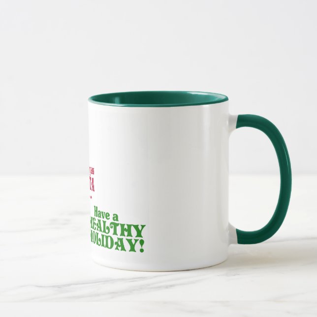 Gastric Bypass Santa Mug (Right)