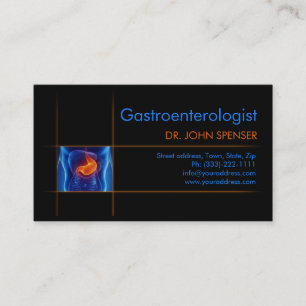 Gastroenterologist Gut Microbiota Doctor Card
