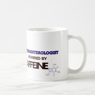 Gastroenterologist Powered by caffeine Coffee Mug