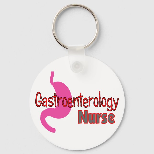 Gastroenterology  NURSE Unique Stomach Keychain (Front)