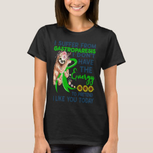 Gastroparesis sloth vintage awareness warrior supp T-Shirt