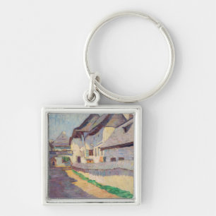 Gate in Kezmarska Street Keychain