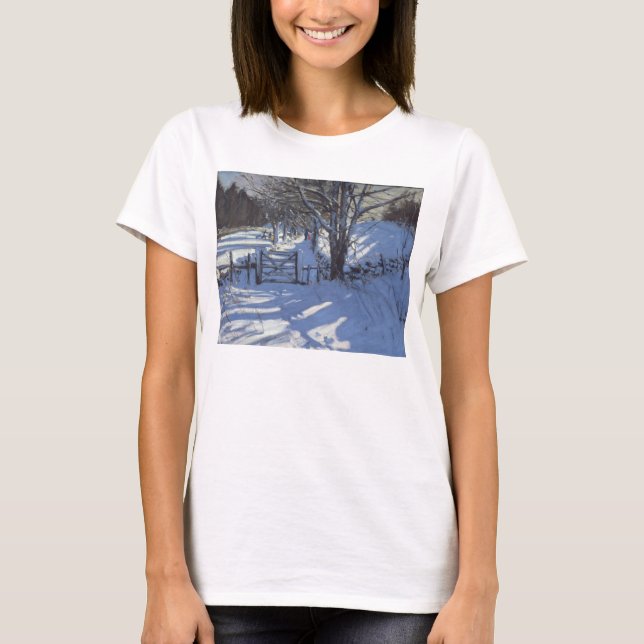 Gate near Youlgreave Derbyshire T-Shirt (Front)