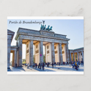 Gate of Brandenburg Postcard