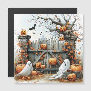 Gate of Ghouls – Where Pumpkins Guard the Passage