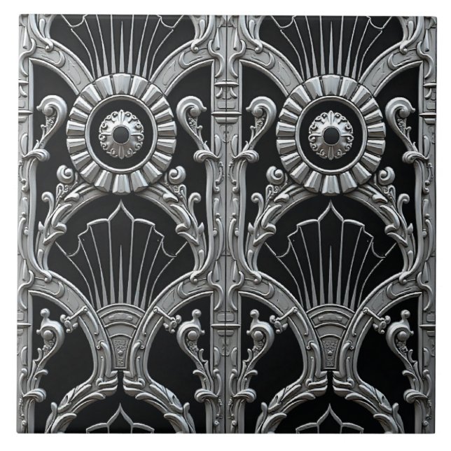 Gate of Metropolis Tile (Front)