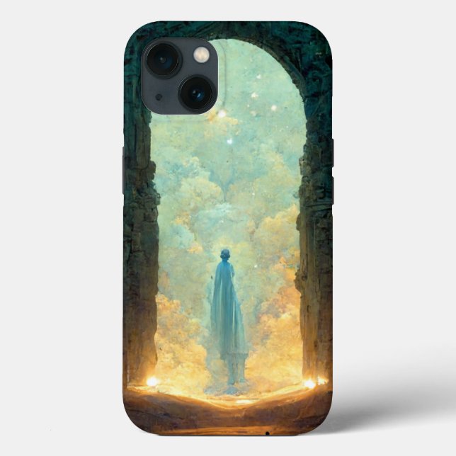 Gate of the Gods Fantasy Sci-Fi Art Case-Mate iPhone Case (Back)