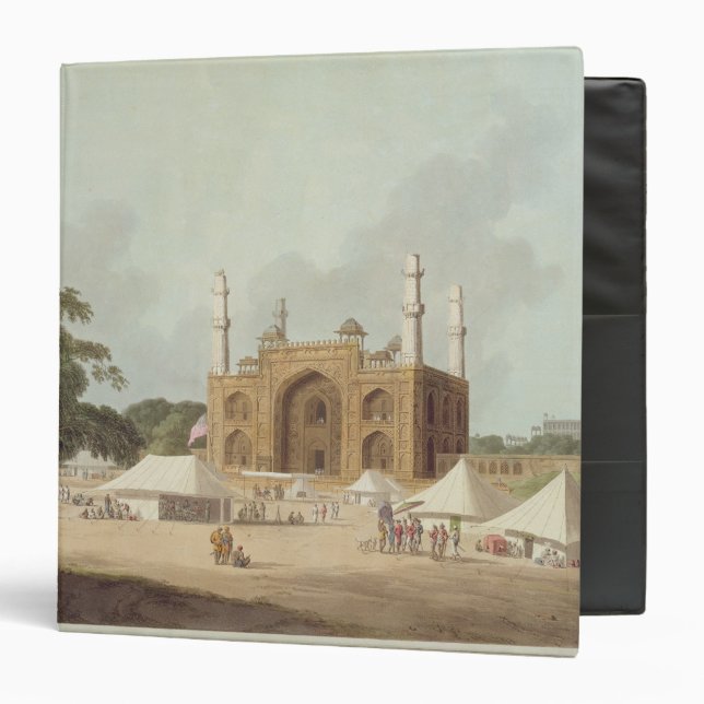 Gate of the Tomb of the Emperor Akbar (1542-1605), Binder (Front/Inside)