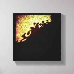 Gate Shadow Canvas Print